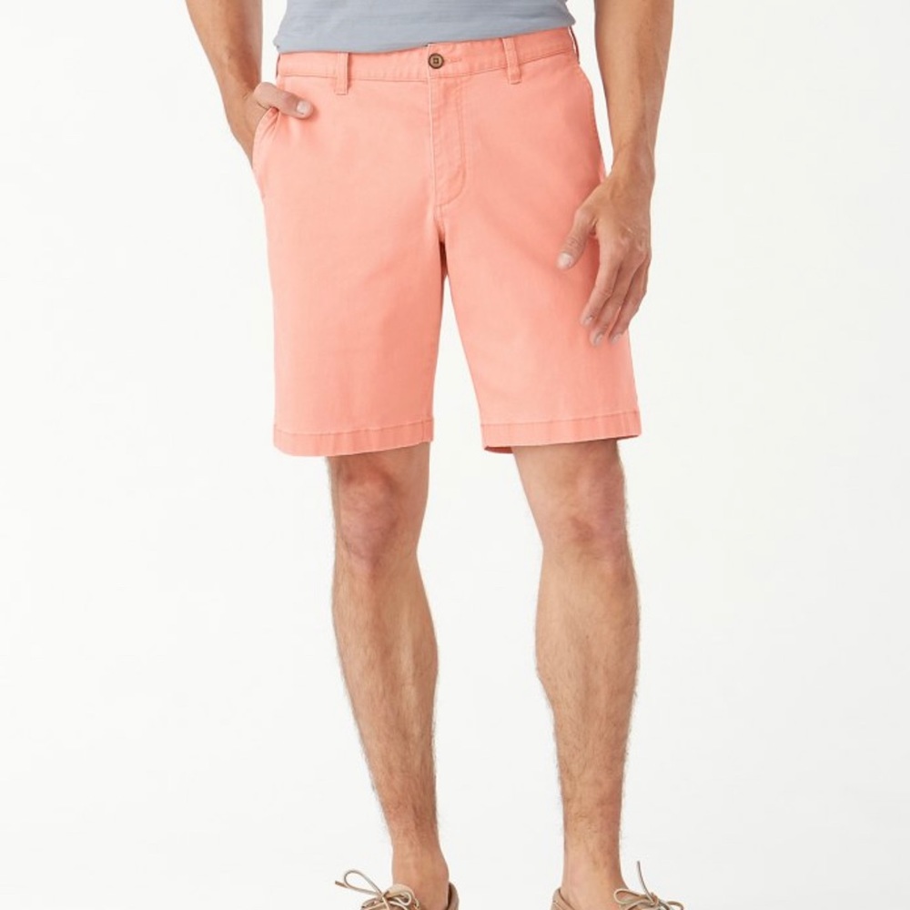 NWT Tommy Bahama Boracay 10-Inch Chino Shorts “Light Serape” color